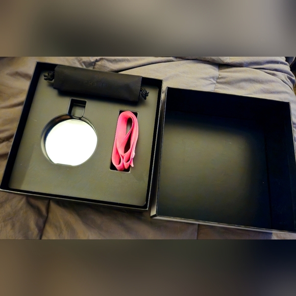 Chanel Empty Gift Box Dust Bag Pink Ribbon Insert Tags Chance Perfume 34 FL OZ - Picture 4 of 15